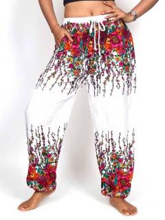 Pantalón unisex hippie largo amplio de ZAS robapinzas.com | Pantalón