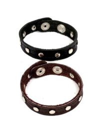 ZAS robapinzas.com | pulsera cuero tachuelas