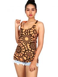 Top estampado de flores étnico ZAS robapinzas.com | Top estampado de