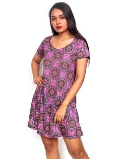 Vestido hippie con estampado de mandalas de colores ZAS robapinzas.com | Vestido hippie con