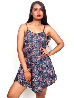 Vestido hippie suelto con estampado mandalas bajo ZAS robapinzas.com | Vestido hippie suelto