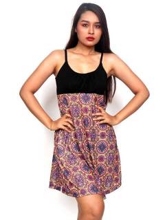 Vestido hippie suelto estampado de mandalas bajo ZAS robapinzas.com | Vestido hippie suelto