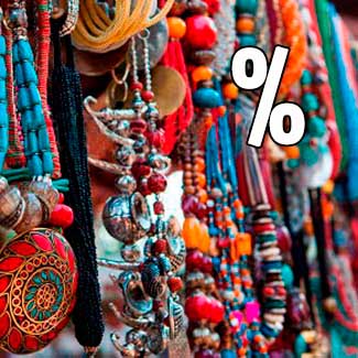 Este Junio Tienes TODA la bisutería y Piercing con un Descuento a partir del 20%. ZAS tu tienda Hippie alternativa