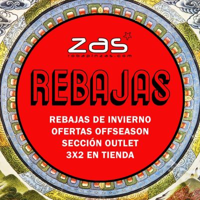 Comienzan las REBAJAS HIPPIES DE INVIERNO en ZAS. ZAS tu tienda Hippie alternativa