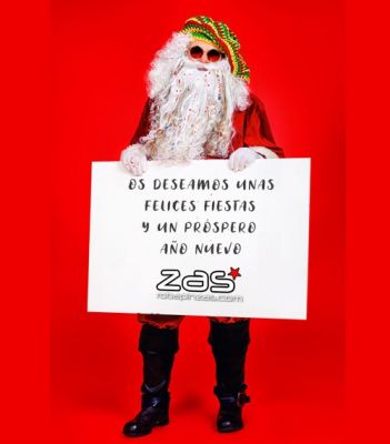 FELICES FIESTAS Y PRÓSPERO 2020. ZAS tu tienda Hippie alternativa