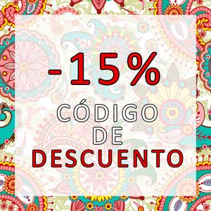 Consigue, hasta el 24 de Noviembre un descuento adicional del 15%.. ZAS tu tienda Hippie alternativa