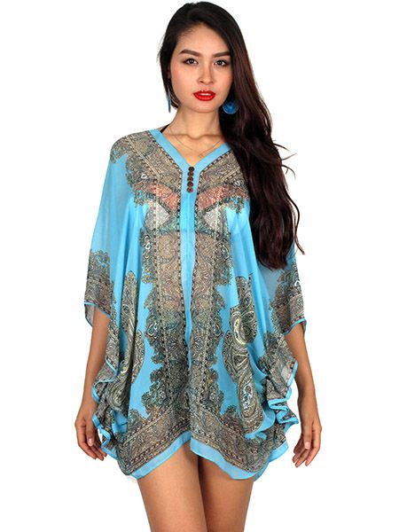 blusas hippies mujer