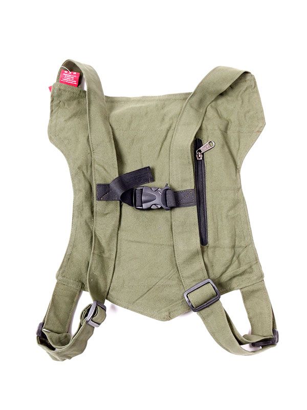 ▷ Mochila Hippie Multibolsillos