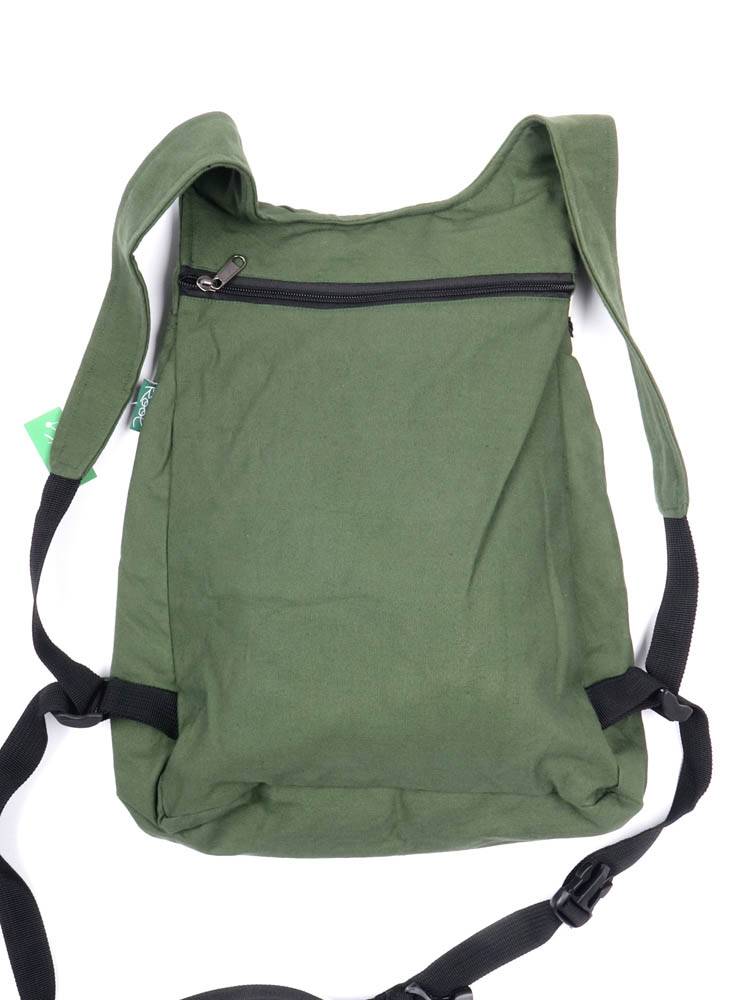 Mochila Chaleco Patchwork Tricolor Root BOHC33