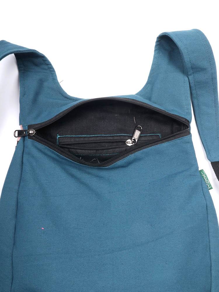 Mochila Chaleco Patchwork Tricolor Root BOHC33