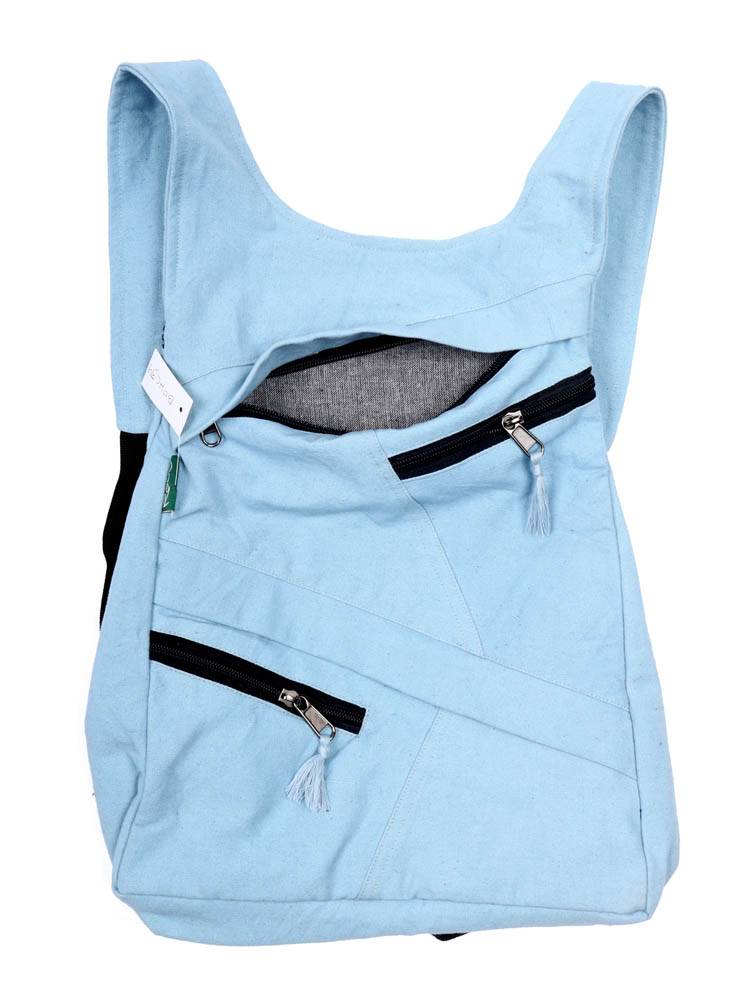 Mochila Ergonómica Patchwork Monocolor de Root BOHC34