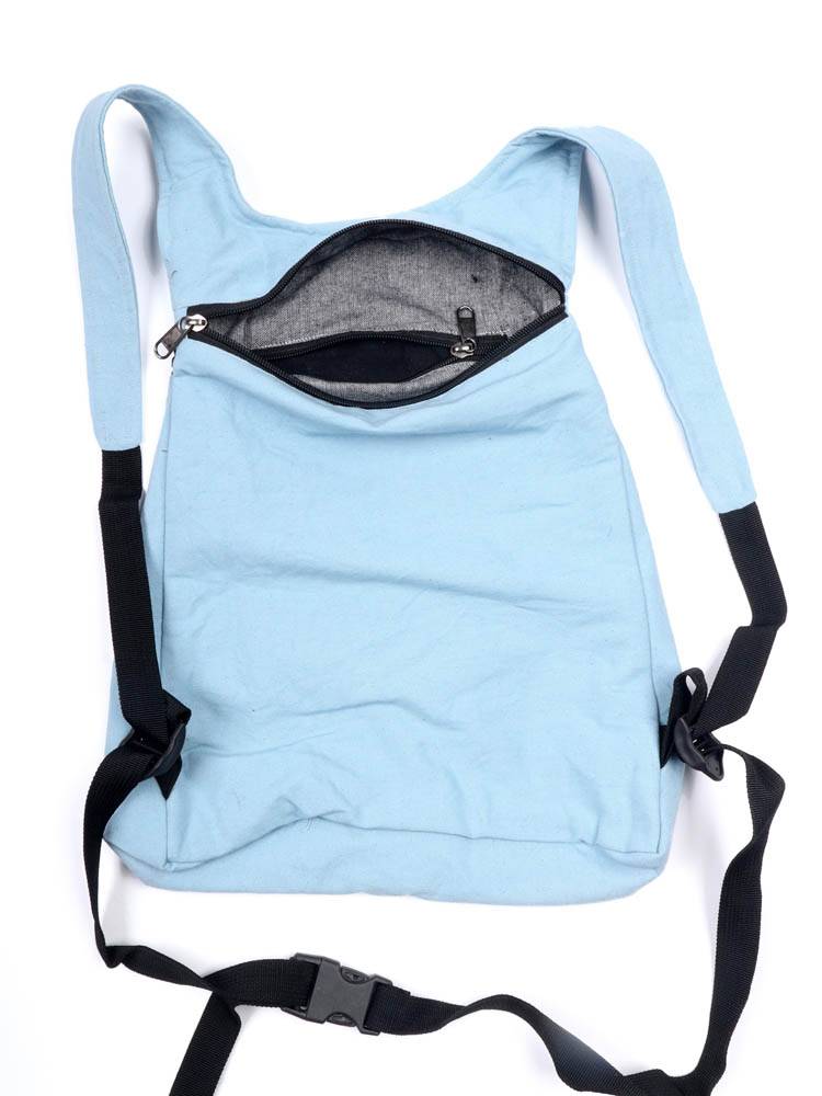 Mochila Ergonómica Patchwork Monocolor de Root BOHC34