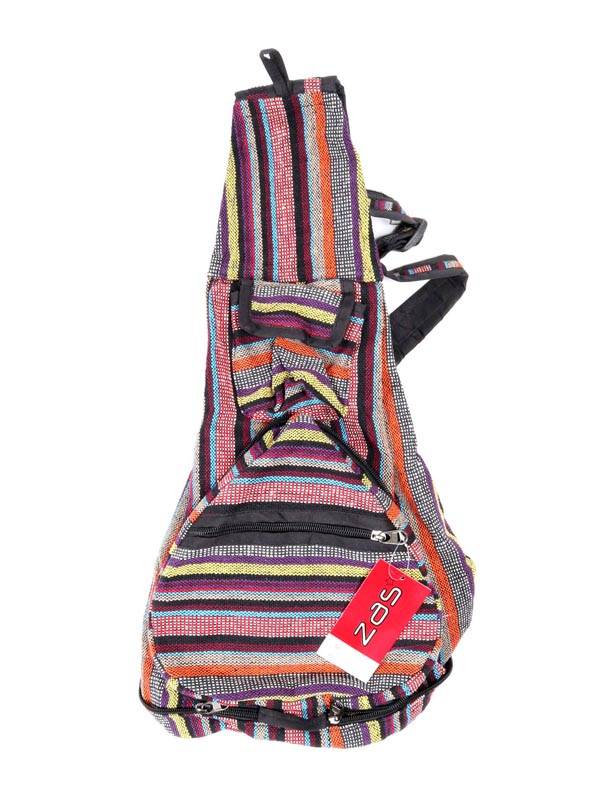 ▷ Mochila Plegable De Rayas Multicolores | ZAS BOKA07