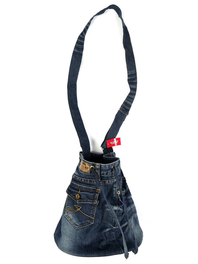 Bolso saco vaquero reciclado BOMI16