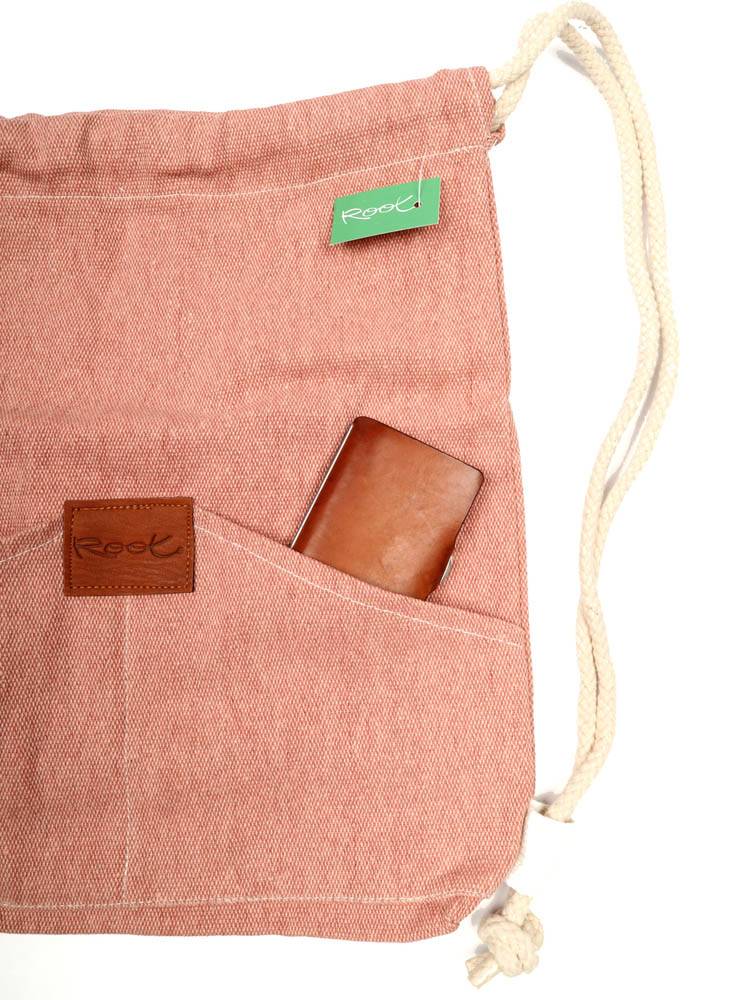 Mochila de Loneta con Cordones de Root BOTH01