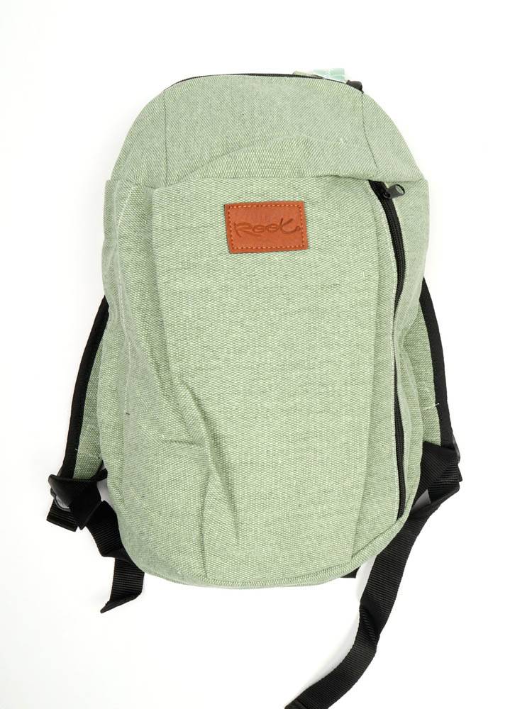 Mochila urbana de loneta resistente Root BOTH04 color Verde