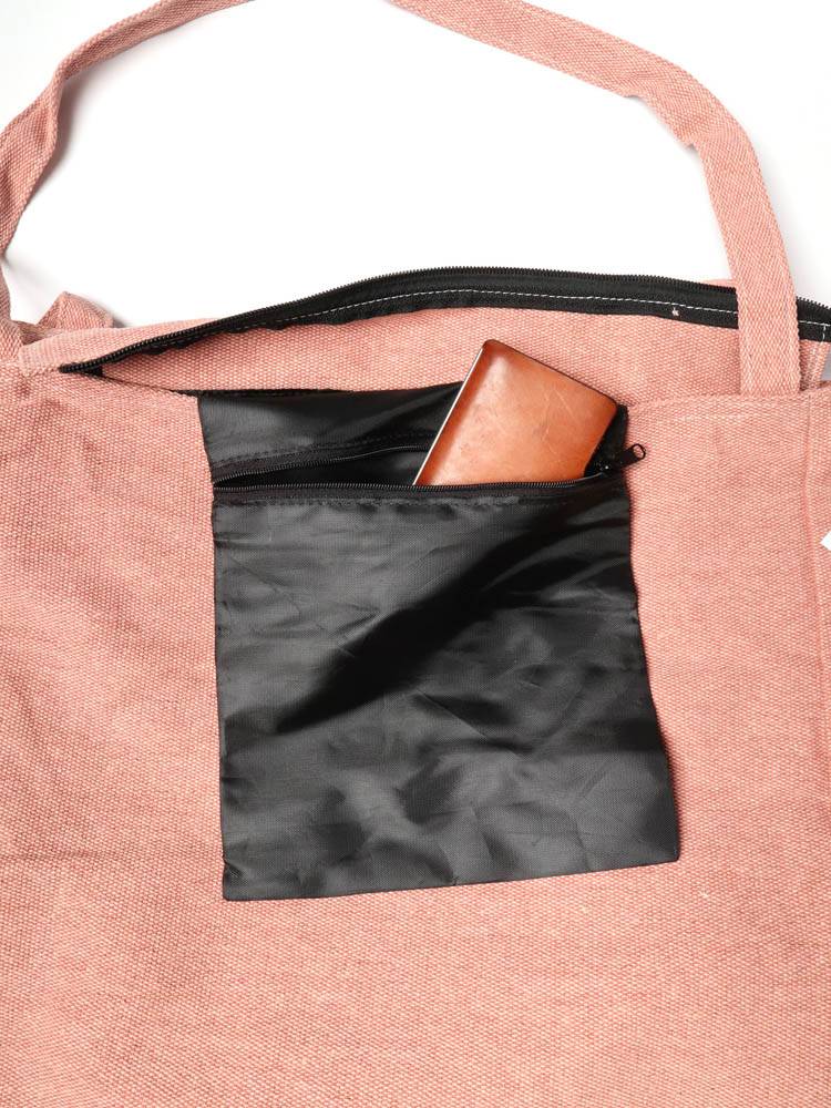 Bolso shopper grande de loneta de Root BOTH05