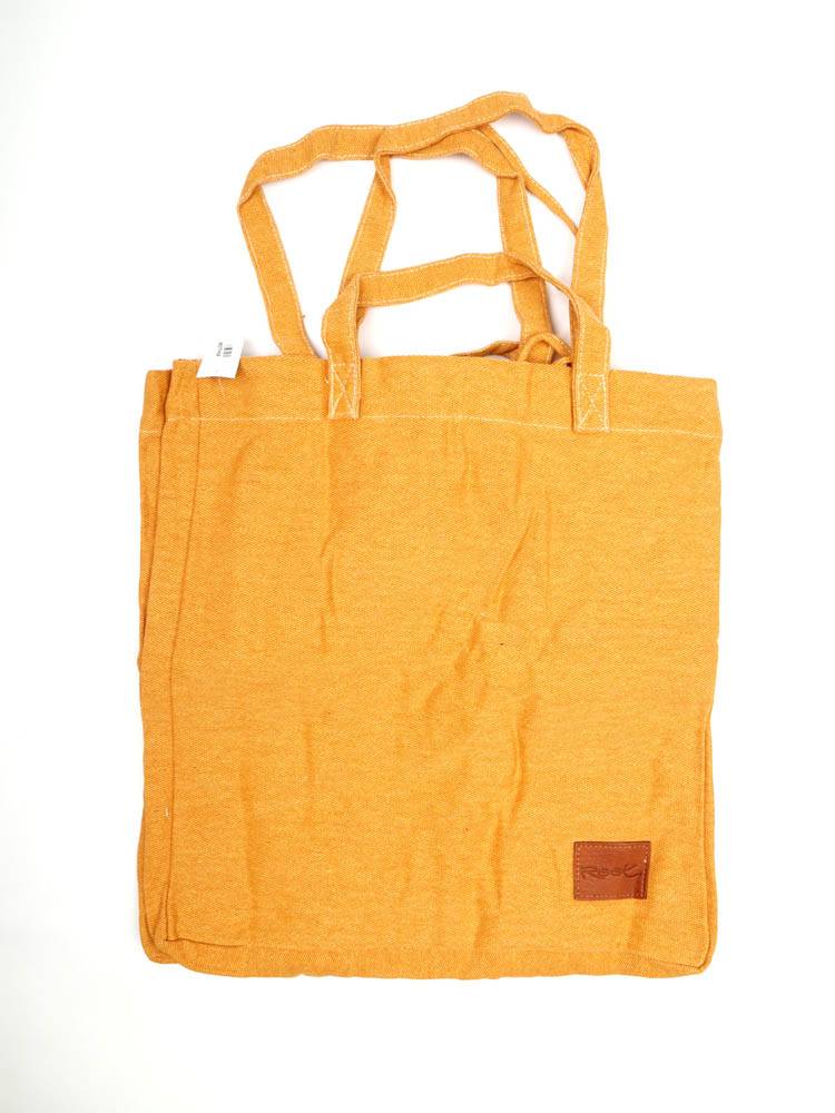 Bolso shopper gigante con estuche Root BOTH06 color Mostaza