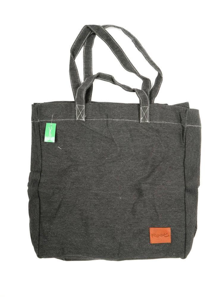 Bolso shopper gigante con estuche Root BOTH06 color Negro