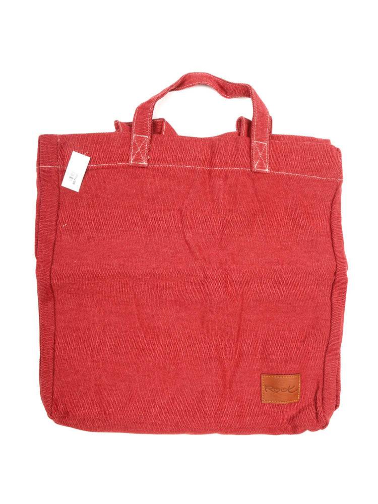 Bolso shopper gigante con estuche Root BOTH06 color Rojo