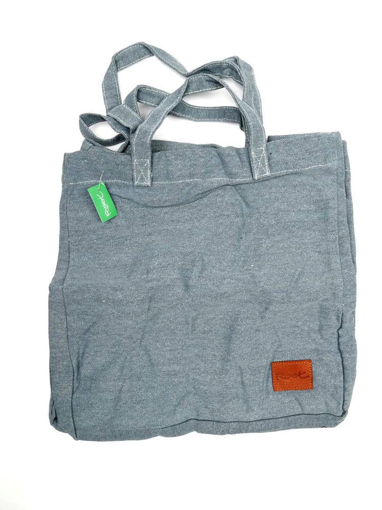 Bolso shopper gigante con estuche Root BOTH06 color Azul
