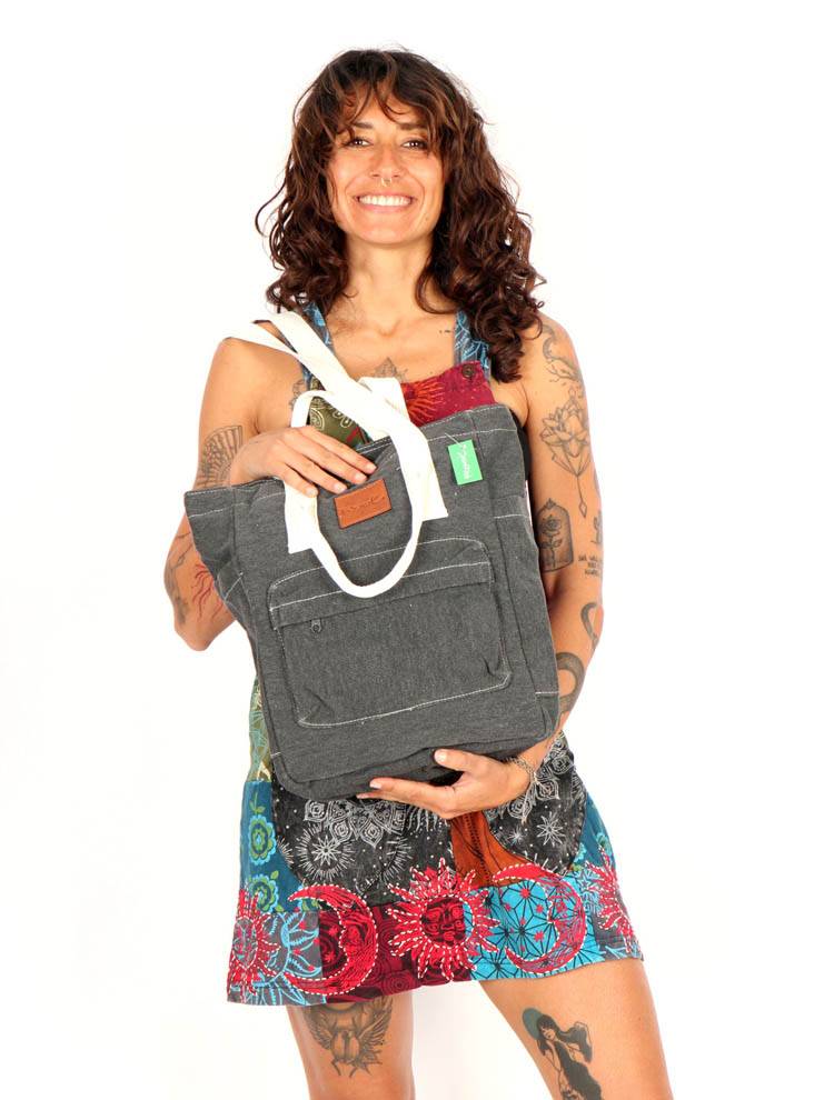 Mochila bolso convertible de loneta Root BOTH07