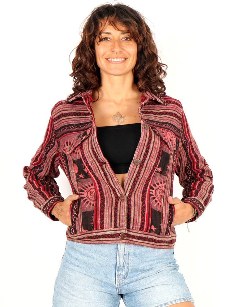 Chaqueta étnica sol y luna CHEV31