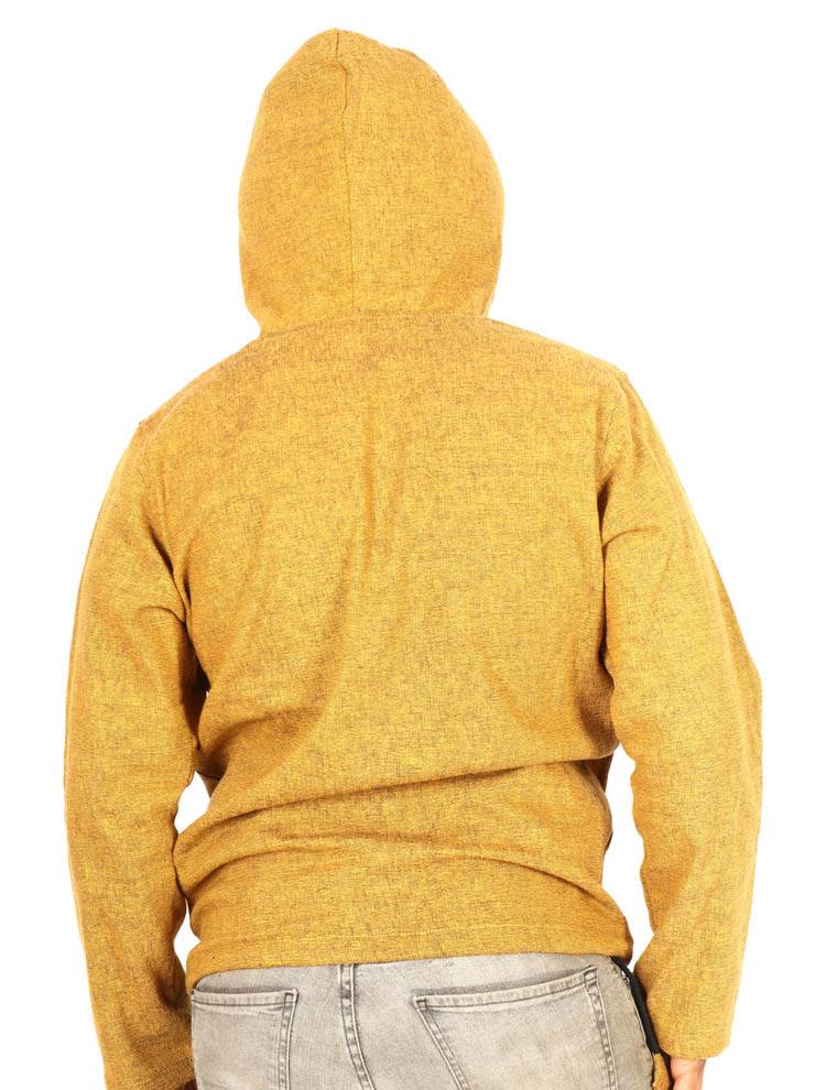 Sudadera Lisa de Loneta Tipo Canguro CHHC44