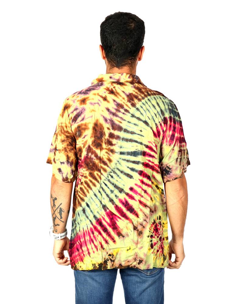 Camisa Tie Dye bicolor Unisex CMJU03-M