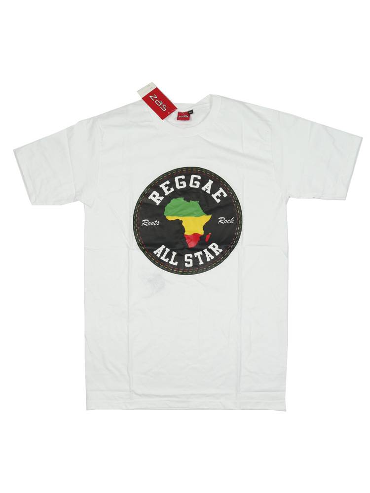 Camiseta Reggae All Star CMSE109 color Blanco