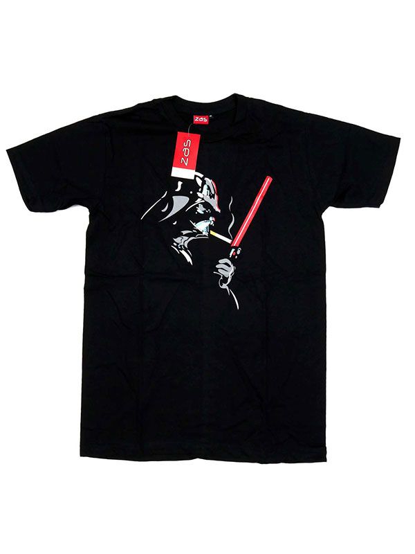 Camiseta Darth Vader Smoke [CMSE68] para comprar al por Mayor o Detalle en la categoría de Camisetas T-Shirts