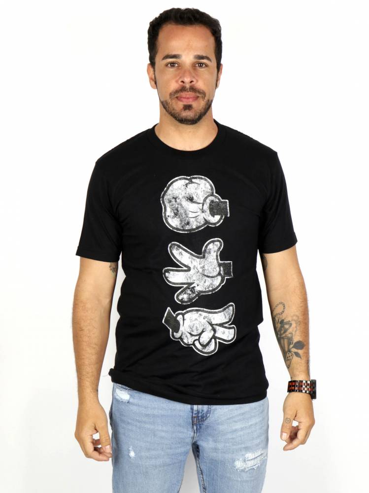 Camiseta Rock-paper-scissors [CMSE96] para comprar al por Mayor o Detalle en la categoría de Camisetas T-Shirts