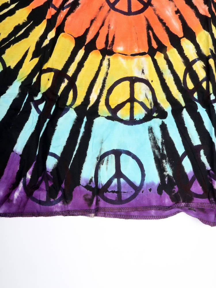 Falda Hippie larga Tie Dye Circular FAEV26