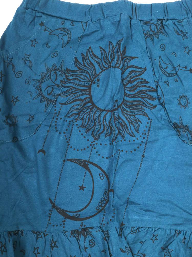 Falda sol y luna de aire místico FAEV39
