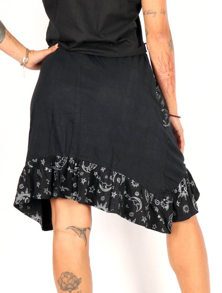 Falda sol y luna de aire místico FAEV39