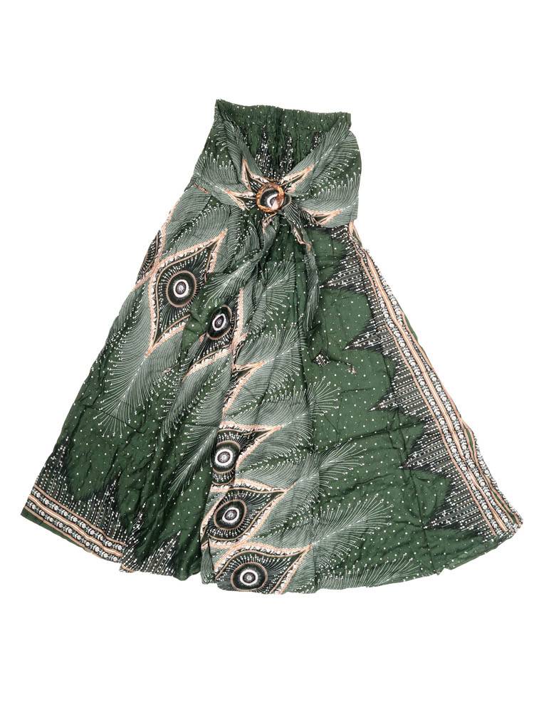 Falda transformable con Hebilla de Coco FAPI01 color Verde