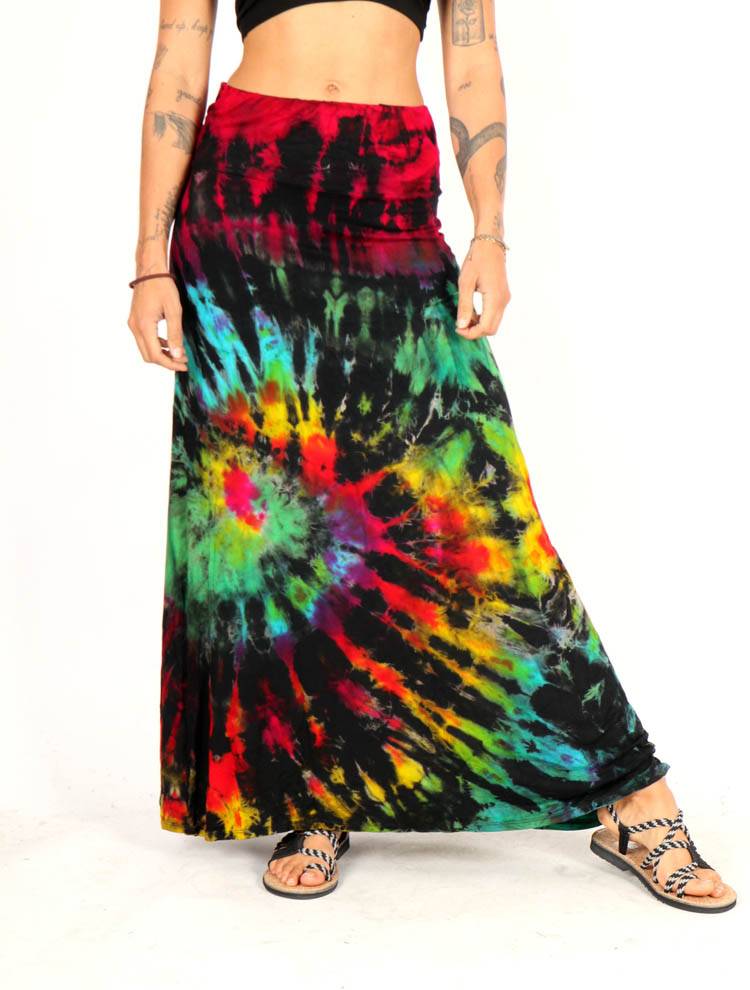 Falda/Vestido hippie Tie Dye Larga FAPN03