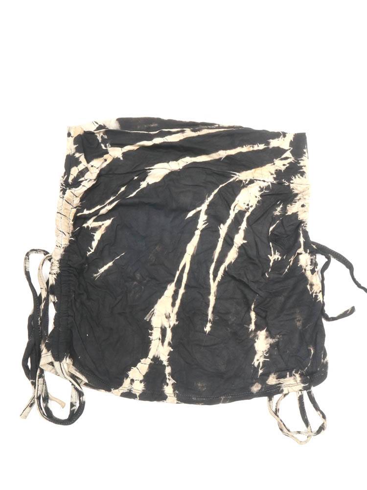 Minifalda/Top Hippie Tie Dye Ajustada FAPN09 color Negro