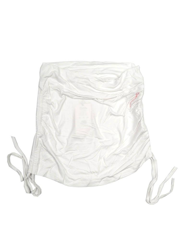 Minifalda - Top  Hippie Ajustada FAPN09P color Blanco