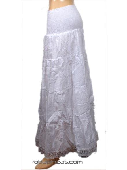 ▷ Falda De Algodón Larga Elástico FASA01 ZAS