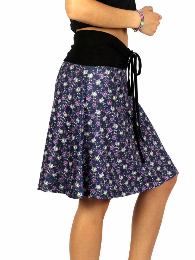 Falda Hippie con estampado Etnico [FASN2M] para comprar al por Mayor o Detalle en la categoría de Faldas y Minifaldas