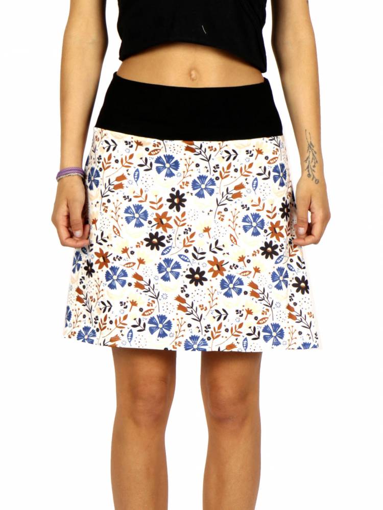 Minifalda Hippie con estampado Etnico [FASN2S] para comprar al por Mayor o Detalle en la categoría de Faldas y Minifaldas