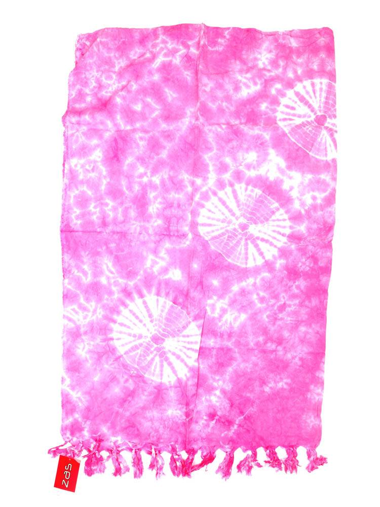 Pareo de rayón Tie Dye FUPN03 color Rosa