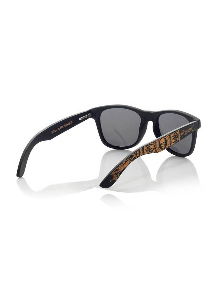 Gafas de sol de Madera SKULL BLACK GFDS08