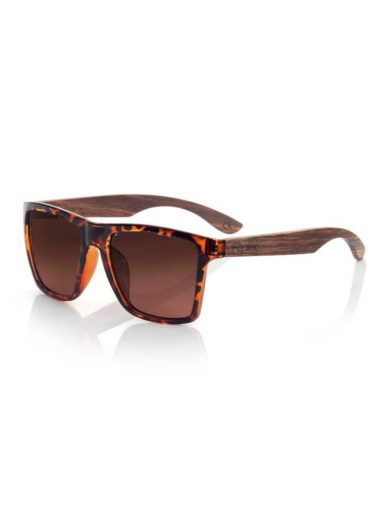 Gafas de sol de Madera RUN CAREY DS GFDS26 color Marrón degradado