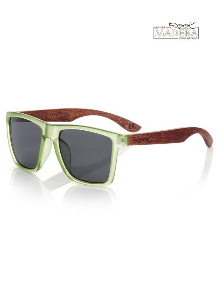Gafas de sol de Madera RUN GREEN DS [GFDS27] para comprar al por Mayor o Detalle en la categoría de Gafas de Madera - Root