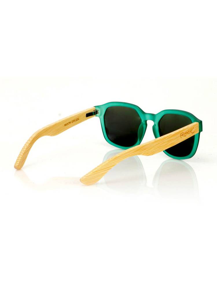 Gafas de sol de Madera MOON GREEN GFDS57