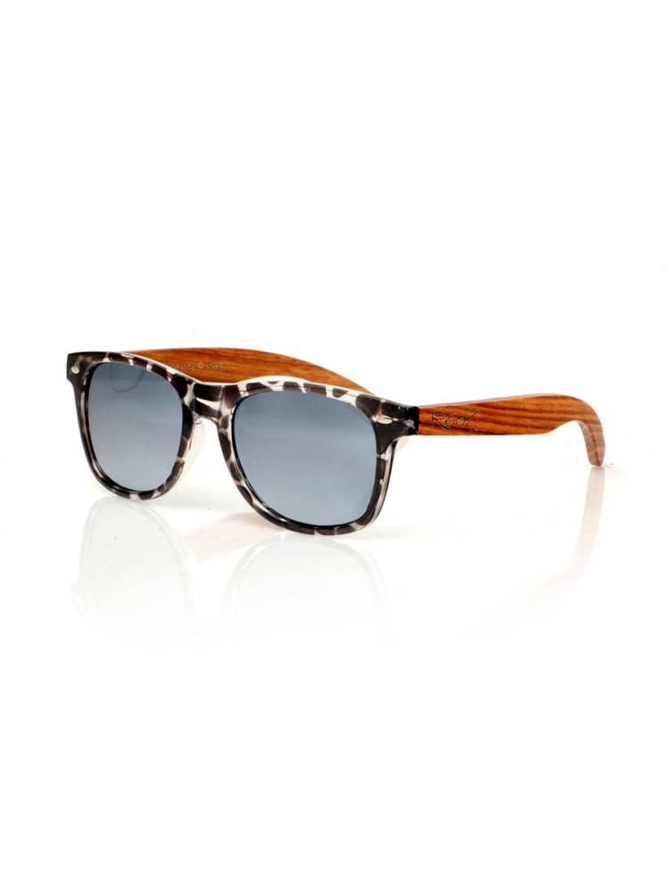Gafas de sol de Madera KHUN GFDS64 color Gris revo