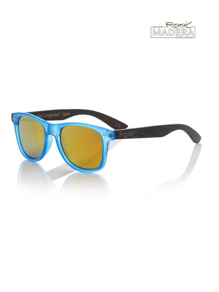 Gafas de sol de Madera SUN BLUE [GFJA33] para comprar al por Mayor o Detalle en la categoría de Gafas de Madera - Root