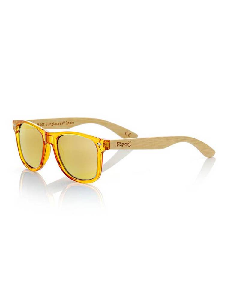 Gafas de sol de Madera CANDY YELLOW GFJA58 color Amarillo revo
